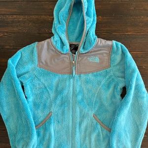 The North Face girls size small (7/8) hooded jacket